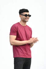 Burgandy T-Shirt - Image 3