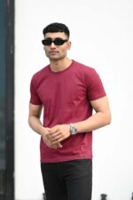 Burgandy T-Shirt - Image 4