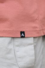 HA HA Salmon Pink T-shirt - Image 3