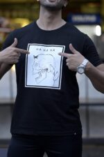 HA HA BLACK  T-SHIRT - Image 2