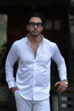 Premium Cotton Satin White Shirt